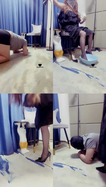 【魔鬼天使】黑丝御姐玩虐圈养奴隶