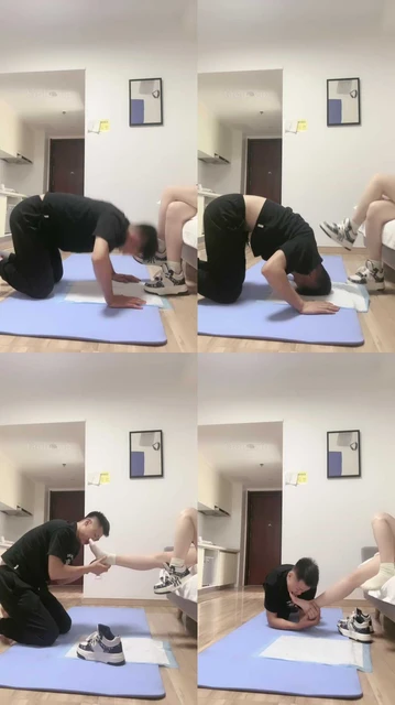 【不期而遇】磕头跪拜/挑战sp/闻棉袜舔鞋底