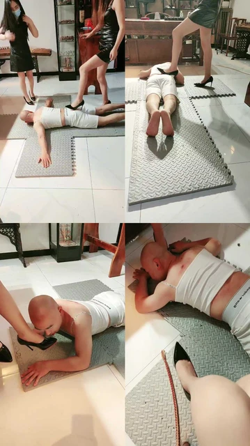 【圈养基地】双S-轮流高跟鞋全体重踩