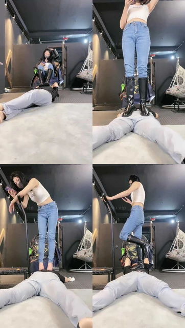 【冰诺】长靴高跟全体重踩地毯狗