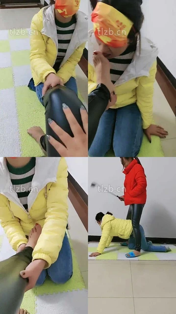 【广东迪迪】母畜跪舔原味脚/狗链遛狗【双视角版】