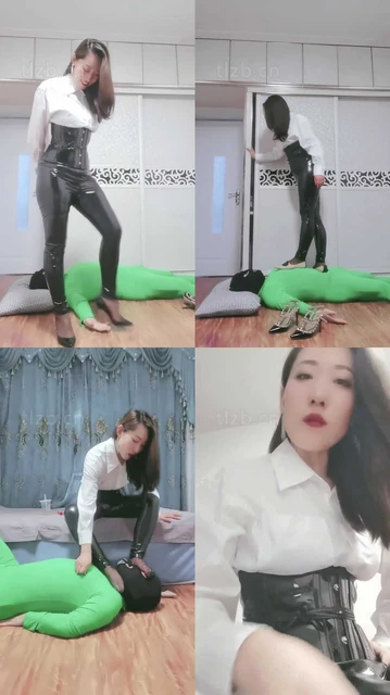 【冷御女王】全体重踩踏/踩狗头/虐乳/脚耳光