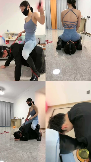 【薇薇3】骑马闻响屁坐头顶断头骑