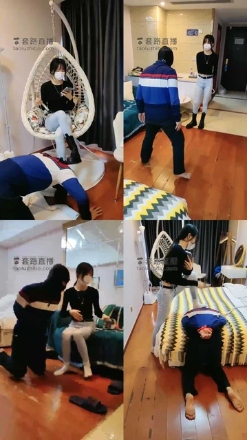 【暴力美学】切尔西靴重度踢裆/各种强迫