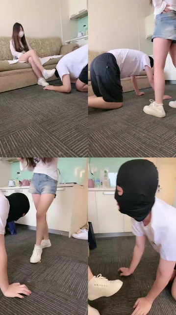 【金桔小主】艺校女神-小白鞋白袜辱/转胯/踩踏喂食