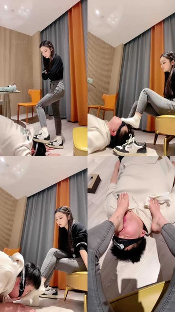 【川野尤娜】揪耳朵/碾压狗爪/臭鞋袜捂脸窒息