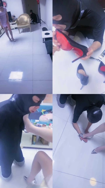 【蜜糖情侣】彻底犬化-人体擦鞋器