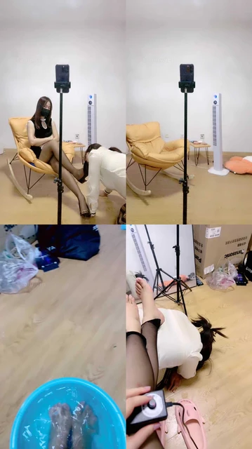 【萝莉刑】母畜-藤条抽-耳光/黑丝裸足舔