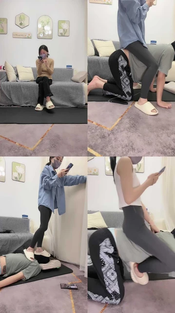 【安安】多双鞋全体重踩/跪舔裸足/骑马