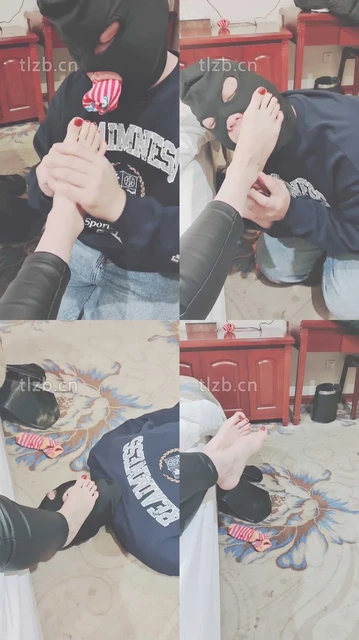 【美容院】棉袜塞嘴/裸足恋足舔