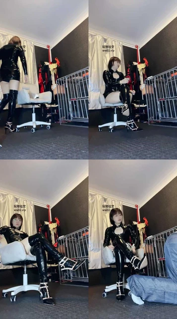 【璋爷】长靴S-藤条重度鞭打