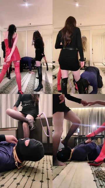 【安瑶大大】3S-转胯狗爬/重度踢踹/踩踏/深喉/鞭打【三视角版】