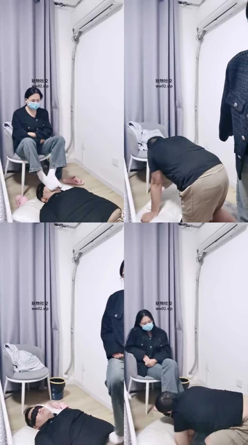 【上海汤圆】全体重踩踏/白袜脚捂脸窒息