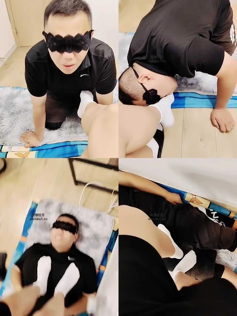 【上海汤圆】白袜脚跪舔发骚