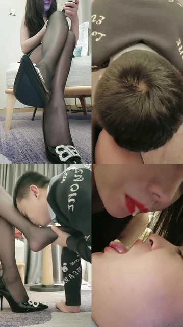 【咩祖】裸足浓痰喂食虐狗