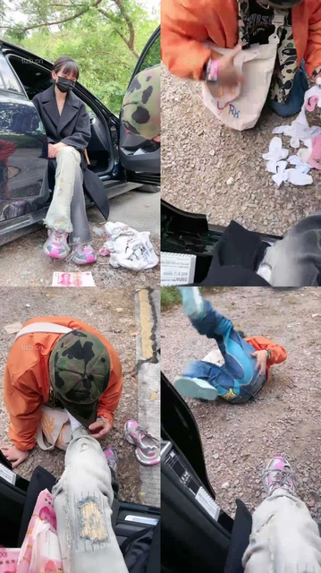 【暴力美学】ATM-户外上贡求原味棉袜