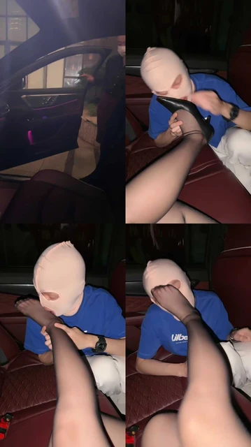 【樱木花道】开放物业素人S-车内品尝黑丝高跟