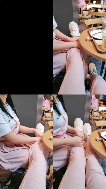 【暴力美学】户外按脚/室内双S舔脏鞋/奶狗原味棉袜裸足