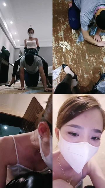 【多多】长靴S-胶带封嘴/骑马/踩狗爪/反绑/夹手指刑