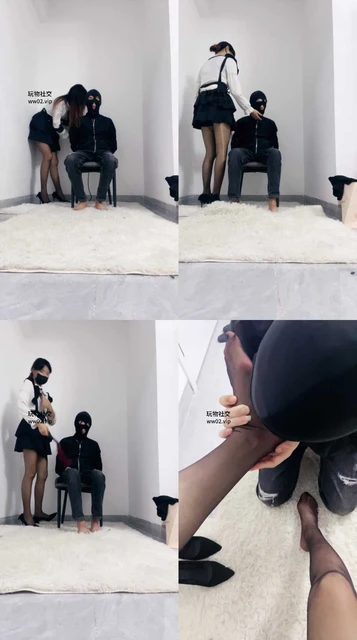 【沐沐大大】鞭打/捆绑/黑丝美腿踩虐