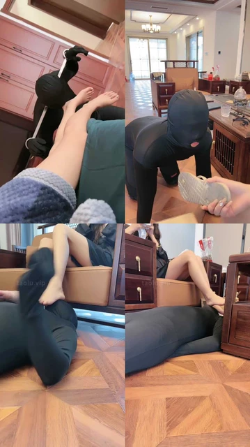 【沅芷】晨起伺候-带枷锁舔脚/化妆凳/鞋底耳光