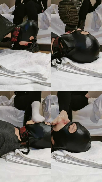 【玥野兔】臭白袜脚捂脸/舔脏泥巴鞋底