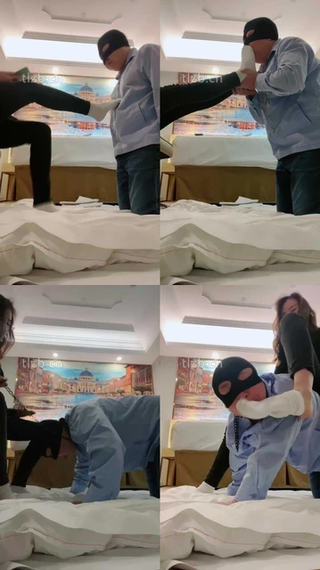 【七七】坐脸窒息/闻舔超臭白棉袜【完整版】