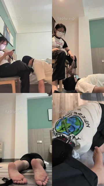 【元宵】原味鞋袜羞辱/捆绑踩踏/夹乳