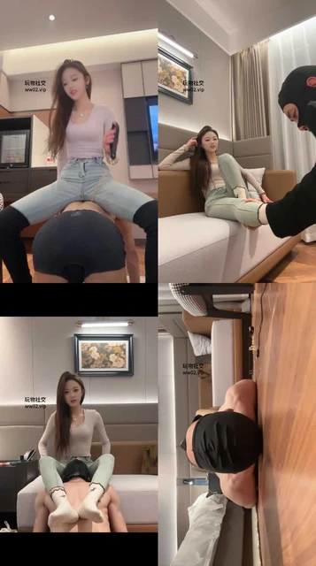 【车模尹】骑马骑脖/长靴玩虐/超臭白袜气味辱