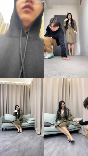 【素人挖掘机】雨天开发路人-高跟踩踏鞭打转胯