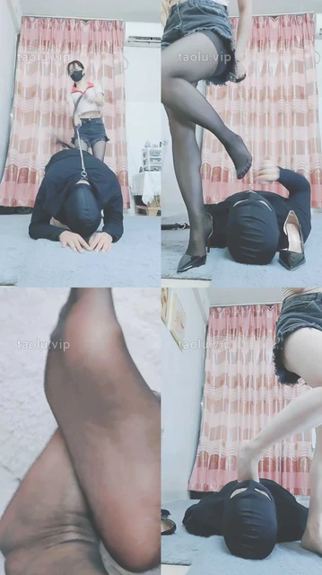 【灵竹】踩踏/深喉/耳光/脚底伺候