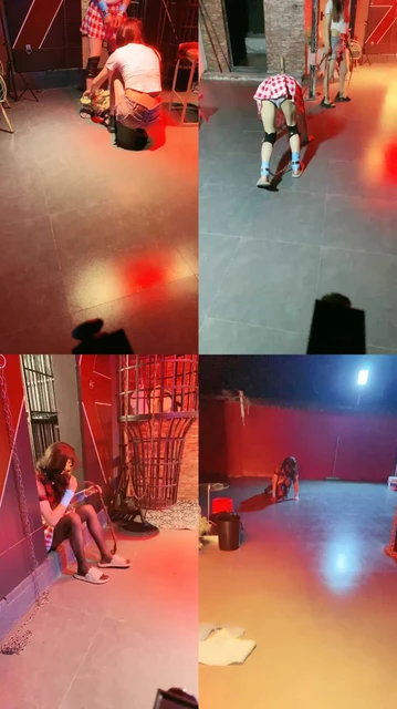 【圈养基地】强迫贱奴穿女装发骚