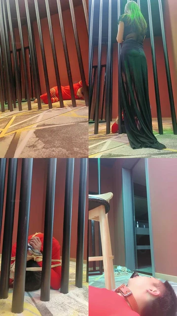 【咩祖】超强五花大绑封嘴囚禁调