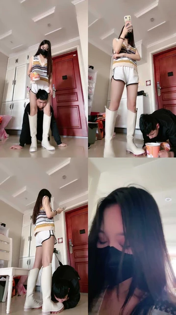 【猫神大人】长靴S强制踩虐/圣水泡面