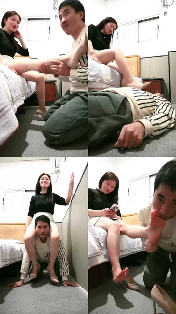 【刘二狗】素人技师S-揪耳朵/舔高跟玉足/脚耳光/踩乳/喝圣水