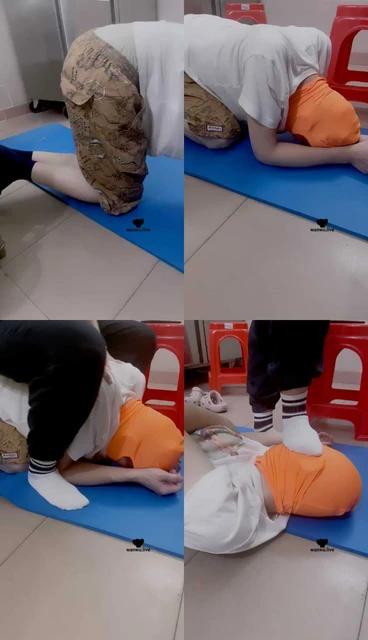 【奇了怪了】骑马白袜脚踩