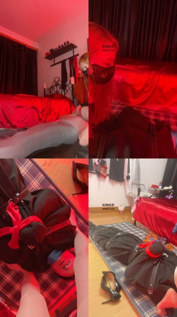 【魔鬼天使】全包捆绑木乃伊狗