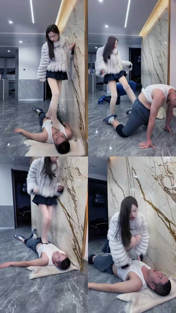 【麋鹿银儿】超萌小恶魔多双高跟鞋踩踏提档