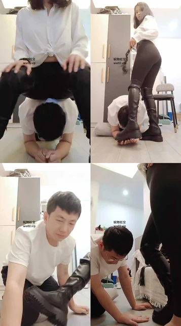 【梦中女王】骑马鞭打/清理脏鞋玉足