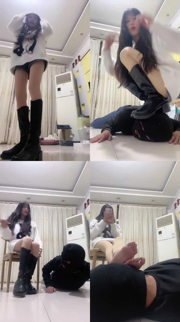 【苏西】裸足全体重踩踏/短靴踩狗头/提档