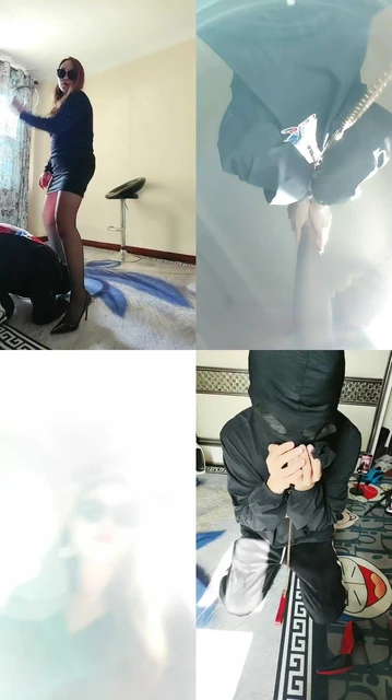 【平凡】骑马转胯/黑丝高跟踩/鞭打