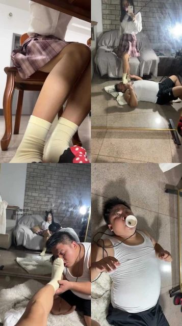 【甜音】JK妹妹-原味白袜脚气味辱/喂圣水