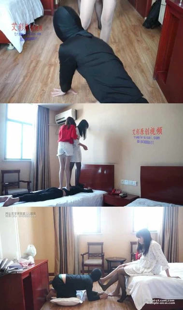 【黑丝诱惑】两位大一美女学生黑丝肉丝美腿恋足