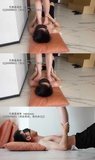 【黑丝诱惑】【晓俞】素人篇：大二学生晓俞全体重长时间踩踏肚子踩脸