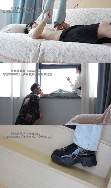 【黑丝诱惑】【希雯】素人篇：甜品店收银员希雯脏鞋踩食物舔原味肉丝脚