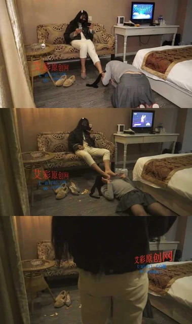 【黑丝诱惑】某商场服装导购员悦悦女主休闲装调教私奴