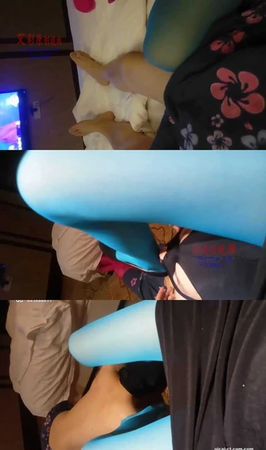 【黑丝诱惑】会所小雨美女蓝丝调教