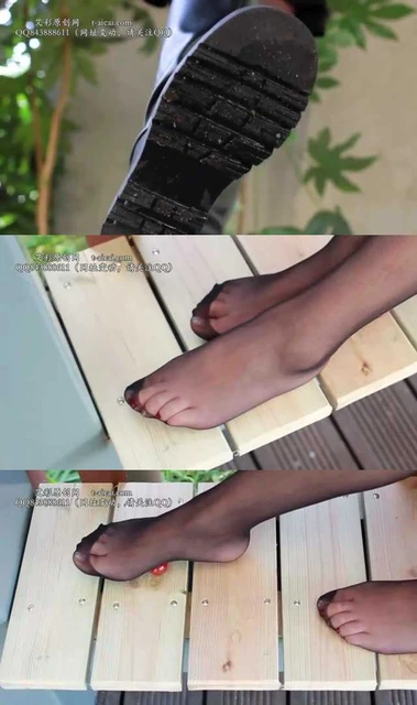 【黑丝诱惑】【姣姣】00后素人姣姣的室外黑丝诱惑长靴踩踏