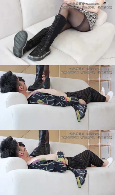 【黑丝诱惑】【黄老师】素人篇：某小学音乐老师黄老师黑丝长靴踩踏