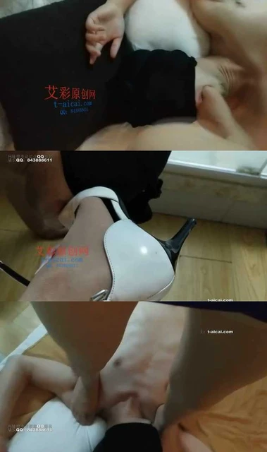 【黑丝诱惑】足浴店技师美女高跟鞋喂食